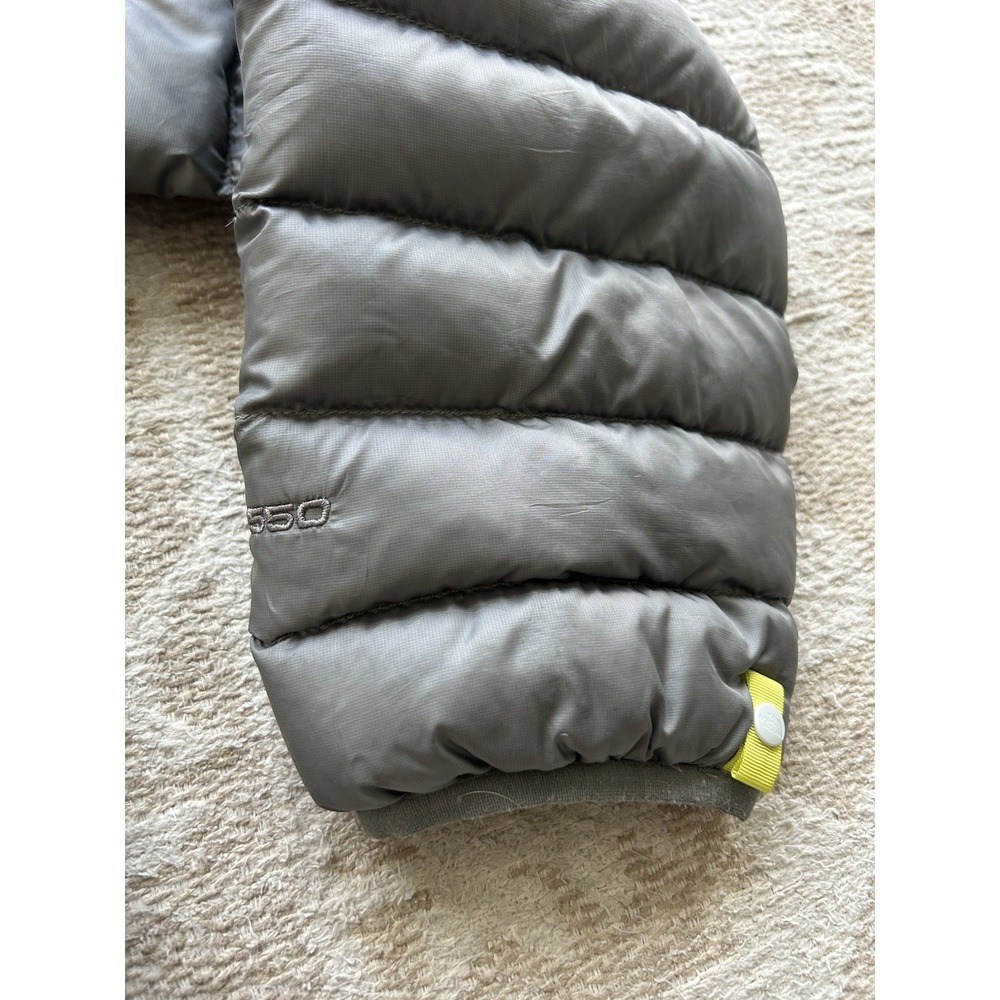 The North Face Jacket Mens Large Gray 550 Down Puffer Full Zip Insulated Winter - Picture 6 of 10